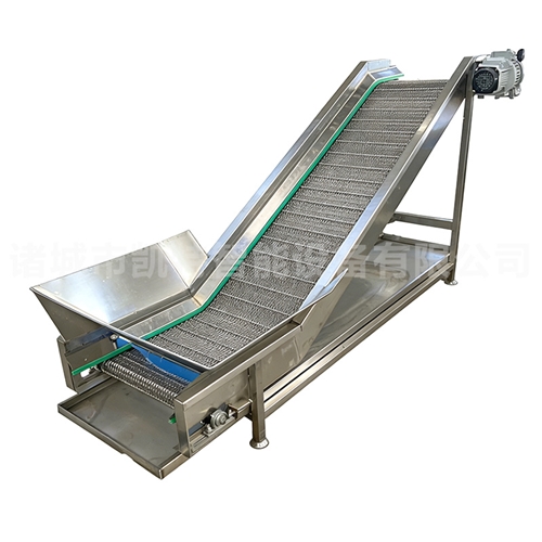 Mesh belt hoist