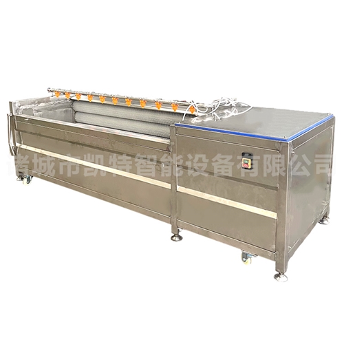 Wool roller cleaning machine