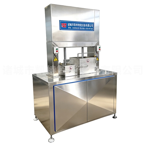 Meat press machine